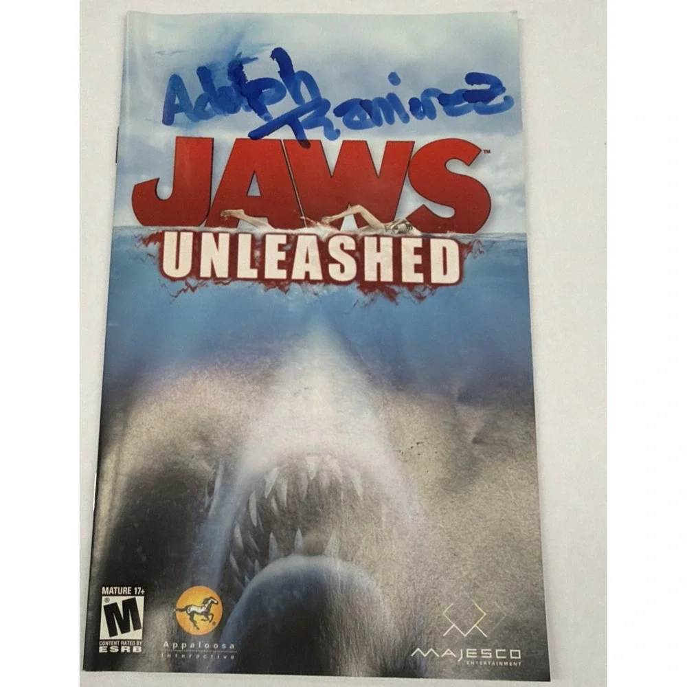 Jaws Unleashed PS2 CIB Sony PlayStation 2 2006 Video Game